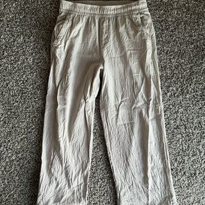 Old Navy Women's Light Tan Wide Leg Pants